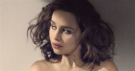 emilia clarke goes topless as she s named esquire s