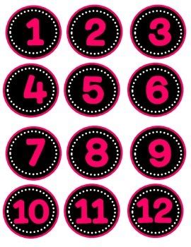 pink neon numbers  charlotte tpt