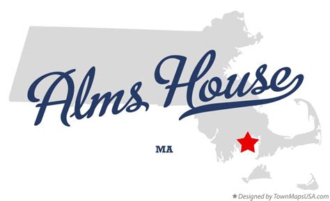 map  alms house ma massachusetts
