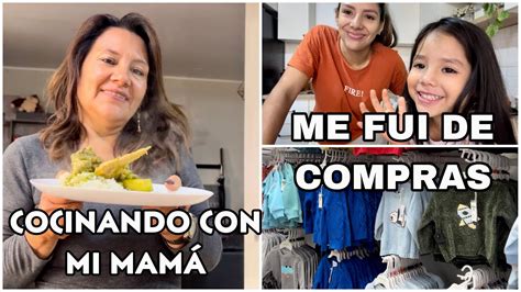 Cocinando Con Mi MamÁ🥘👩‍👧 Me Fui De Compras🎽👖 Youtube