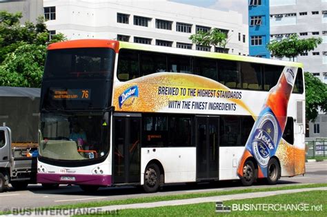 bus  sbs transit volvo btl sbsj dester beer advertisement bus interchange