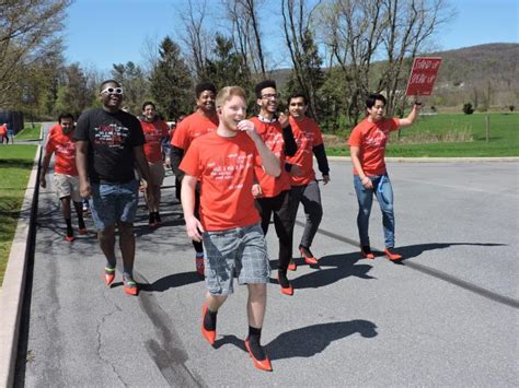 penn state lehigh valley hosted fifth annual walk a mile in her shoes