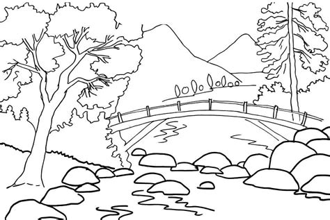 river coloring pages    print