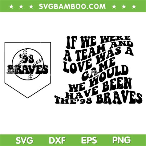 braves  song svg png