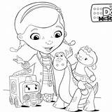 Mcstuffins Doc sketch template