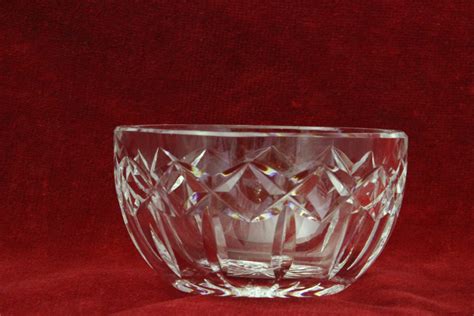 Vintage Waterford Crystal Dish Star Fan Pattern Vintage