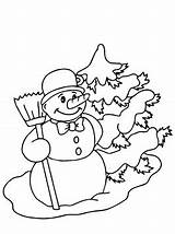 Sneeuwpop Kleurplaat Schneemann Snowman Kleurplaten Malvorlage Ausmalbild Coloring Stimmen Stemmen sketch template