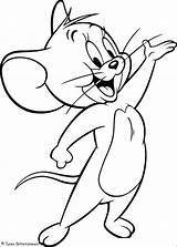Tom Jerry Cartoon Coloring Pages Character Kids Printable Characters Sheets sketch template