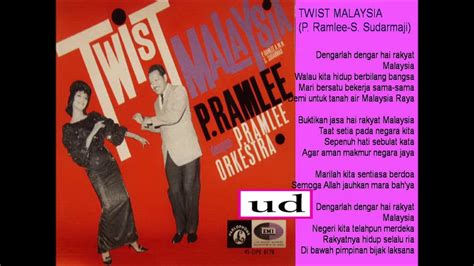 P Ramlee Twist Malaysia P Ramlee A M N S Sudarmaji 1964