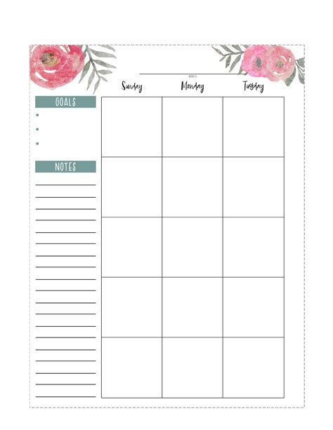 printable happy planner pages