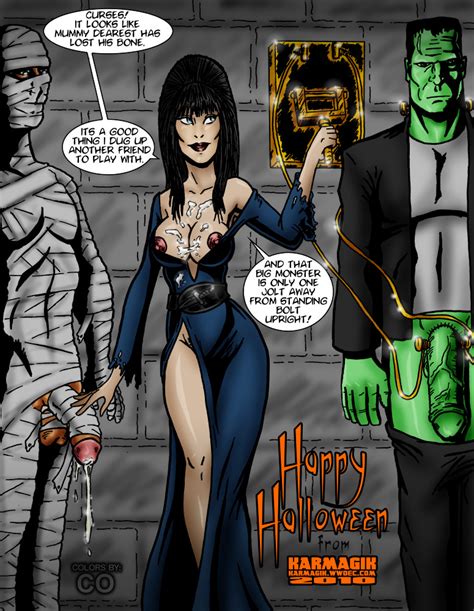 Elvira S Halloween By Karmagik Hentai Foundry