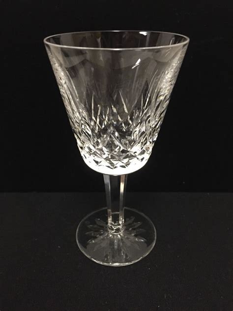 Waterford Lismore Crystal Wine Glass 5 Oz Ireland Vintage 1970s Wine