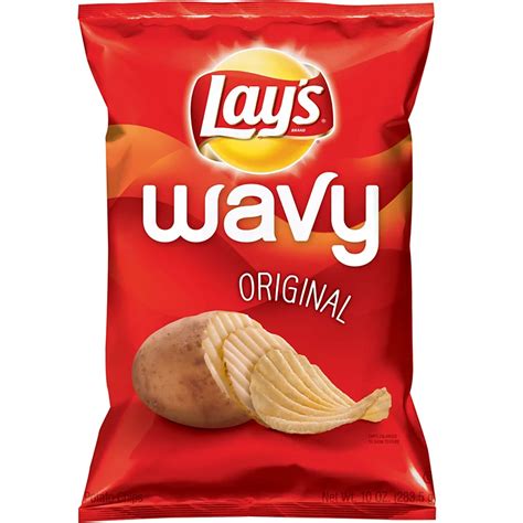 lays wavy original potato chips shop snacks candy