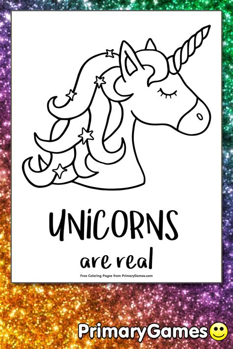 unicorns  real coloring page printable print  color