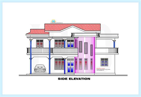srilankan style home plan  elevation  sq ft kerala home