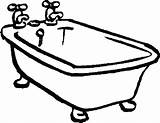 Bathtub Drawing Coloring Tub Bath Clawfoot Drawings Pages Printable Clip Getdrawings Vector Fun Clipartmag Color Getcolorings sketch template