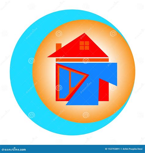 housing logo stock illustrations  housing logo stock