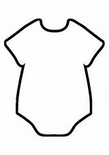 Onesie Baby Template Clipart Clip Outline Silhouette Shower Banner Clothes Para Body Templates Cut Babies Bebe Homemade Molde Boy Clipartmag sketch template