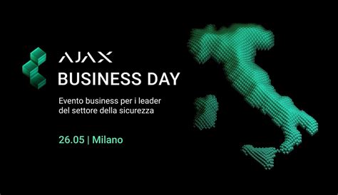 ajax business day  milano   professionisti della sicurezza