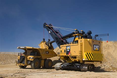electric rope shovel finning cat