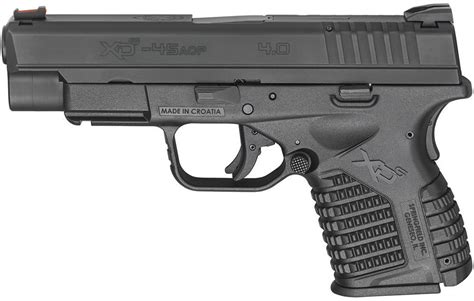 springfield xds  single stack acp black sportsmans outdoor