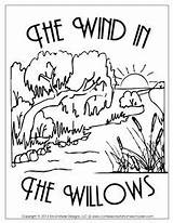 Willows sketch template