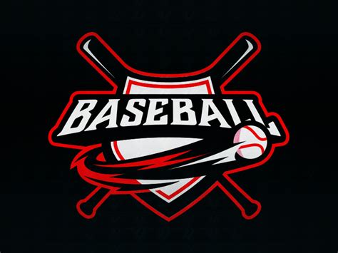 baseball logo  mike  dribbble