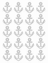 Printable Anchor Template Anchors Printablee Coloring Pages sketch template