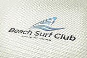 surf club logo branding logo templates creative market