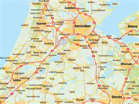 digitale kaart van nederland kaart plattegrond