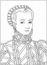 Marie Antoinette Coloring Ausmalbild Martin Von Barbie Books Pages Craft Getcolorings sketch template