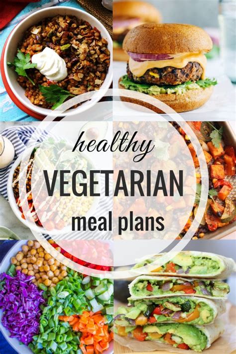 healthy vegetarian meal plan week   likes food