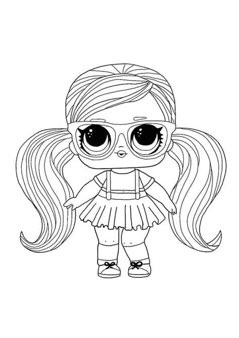 lol suprise doll tinsel coloring pages lol surprise doll coloring