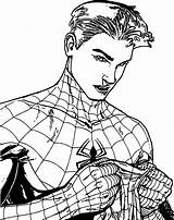 Spiderman Coloring Spider Man Pages Time Pilih Papan Printable Wecoloringpage Kids Books sketch template