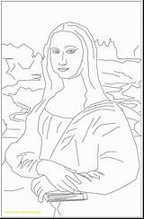 Lisa Mona Da Coloring Vinci Leonardo Pages Sculpture Printable Getcolorings Gioconda La Print Leonardos Horse Color sketch template