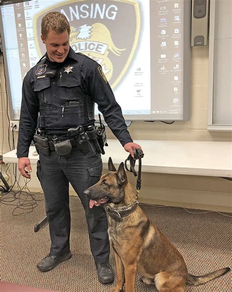 Lansing Police Departments K9 Officer Rico To Receive Donation Of Body