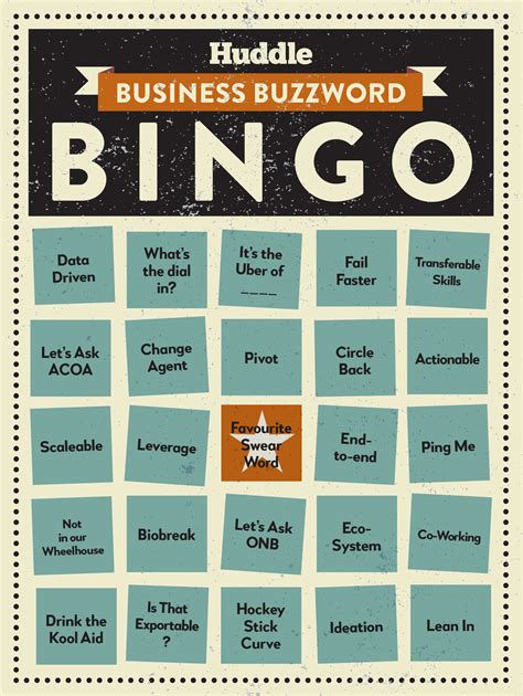 you need this new brunswick business buzzword bingo huddle