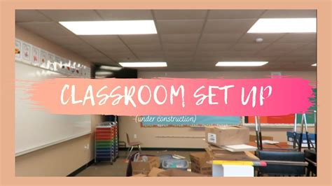 Classroom Set Up Day 3 2020 2021 Youtube