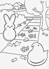 Coloring Peeps Pages Marshmallow Easter Printable Book Info Print Coloring4free Color Cartoon Kids Colouring Getcolorings Popular Swing Tire sketch template
