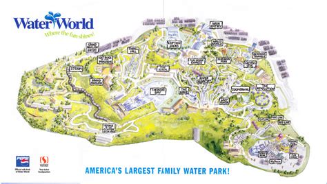water world water park  park map