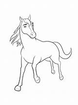 Spirit Coloring Pages Stallion Cimarron Getcolorings Print Printable sketch template