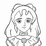 Princesse Coloriage Imprimer sketch template