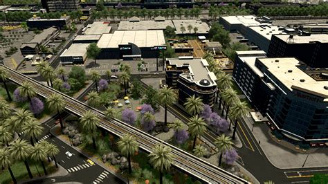 shopping district citiesskylines