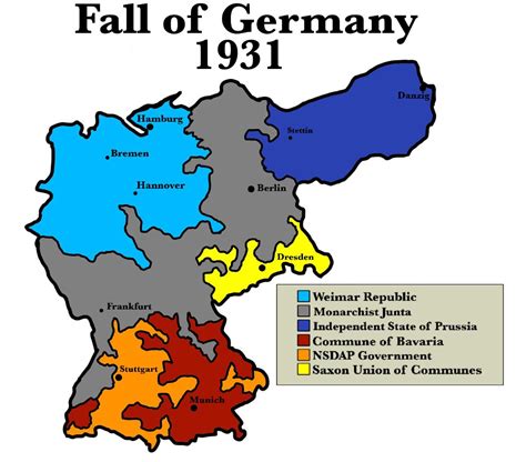 german civil war  rimaginarymaps