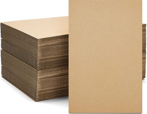 juvale corrugated cardboard sheets inserts  packing mailing crafts