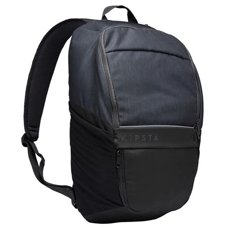 sac  dos essentiel  litres noir kipsta  decathlon