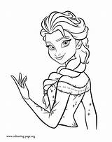 Elsa Pages sketch template