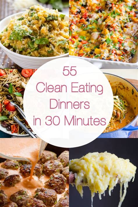clean eating dinner recipes   minutes ifoodreal