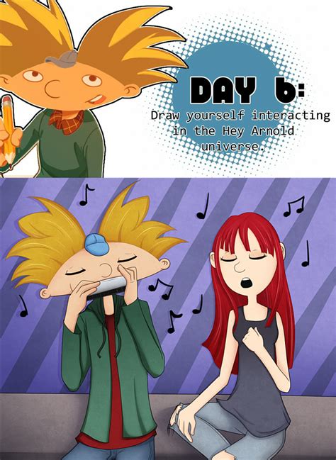 hey arnold drawing challenge 6 by wolfs angel17 on deviantart