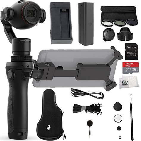 dji osmo  handheld fully stabilized  camera beginners bundle walmartcom walmartcom